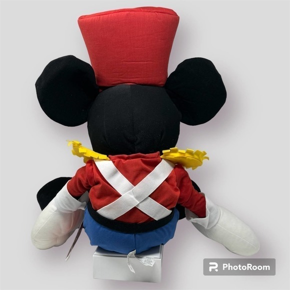 Disney Store Nutcracker Mickey Mouse Holiday 2002 Large 28" Toy Soldier Plush - Picture 13 of 16